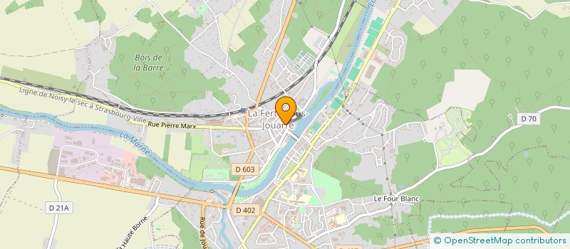 localisation de l'entreprise MONSIEUR DUMITRU COSCIUC à LA FERTE-SOUS-JOUARRE