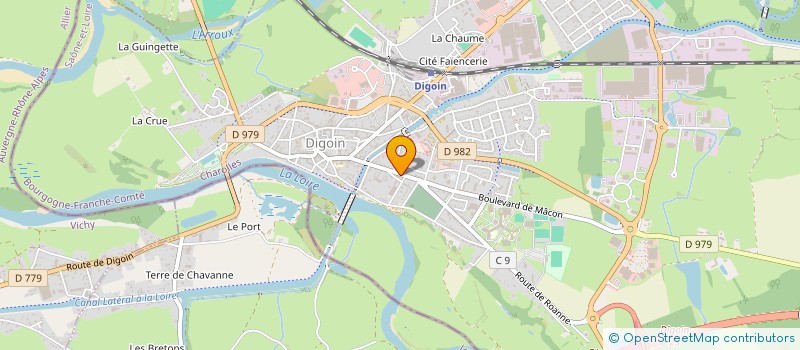 localisation de l'entreprise MONSIEUR DUMITRU COSMIN MARINIUC à DIGOIN
