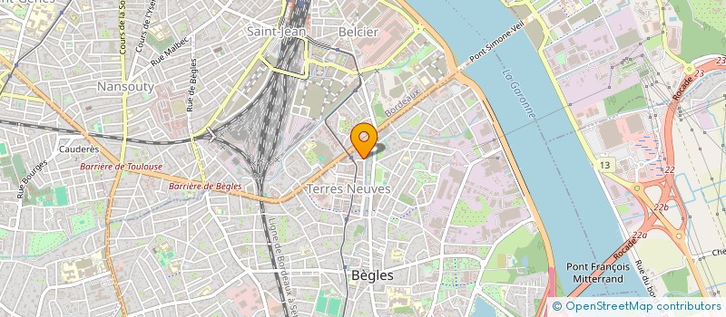 localisation de l'entreprise MONSIEUR DUMITRU CRACIUN à BEGLES
