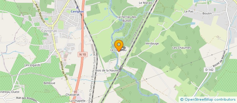 localisation de l'entreprise MONSIEUR DUMITRU CROITORU  LARUSCADE