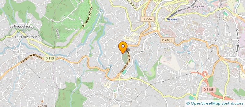 localisation de l'entreprise MONSIEUR DUMITRU DANILOV  GRASSE