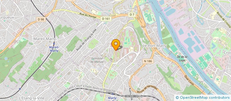 localisation de l'entreprise MONSIEUR DUMITRU DANU à MARLY-LE-ROI
