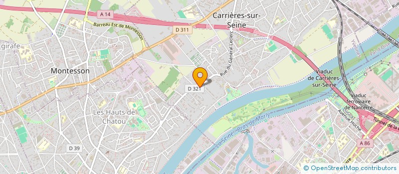localisation de l'entreprise MONSIEUR DUMITRU ERHAN à CARRIERES-SUR-SEINE
