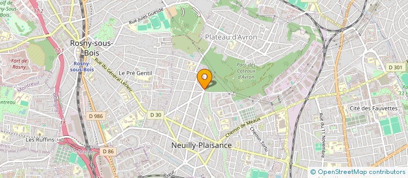 localisation de l'entreprise MONSIEUR DUMITRU FANA à NEUILLY-PLAISANCE