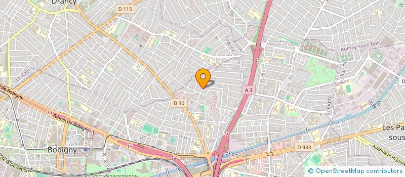 localisation de l'entreprise MONSIEUR DUMITRU GHERICI à BOBIGNY