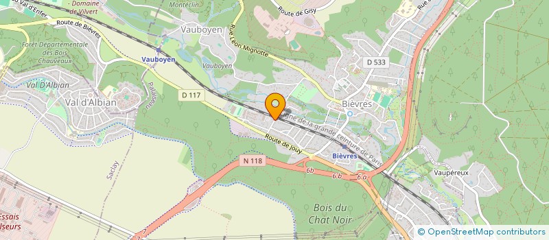 localisation de l'entreprise MONSIEUR DUMITRU GOSAV à BIEVRES