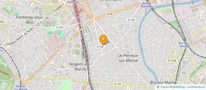 localisation de l'entreprise MONSIEUR DUMITRU GREADCENCO  LE PERREUX-SUR-MARNE