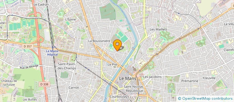 localisation de l'entreprise MONSIEUR DUMITRU GURJII à LE MANS