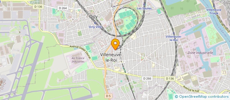 localisation de l'entreprise MONSIEUR DUMITRU GUTU à VILLENEUVE-LE-ROI