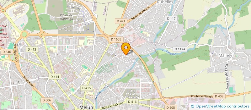 localisation de l'entreprise MONSIEUR DUMITRU HRITUC à MELUN