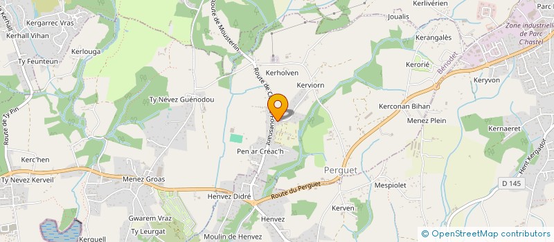 localisation de l'entreprise MONSIEUR DUMITRU-IOSIF LACATUS  BENODET