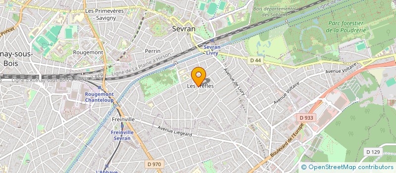 localisation de l'entreprise MONSIEUR DUMITRU LESANU à SEVRAN