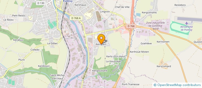 localisation de l'entreprise MONSIEUR DUMITRU LUCA  PONTIVY