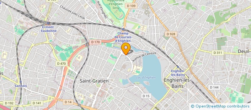 localisation de l'entreprise MONSIEUR DUMITRU MARJINIAN  SAINT-GRATIEN