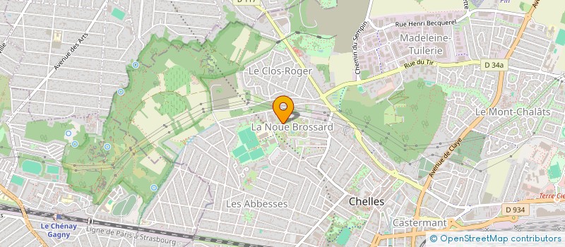 localisation de l'entreprise MONSIEUR DUMITRU MIHAILA  CHELLES