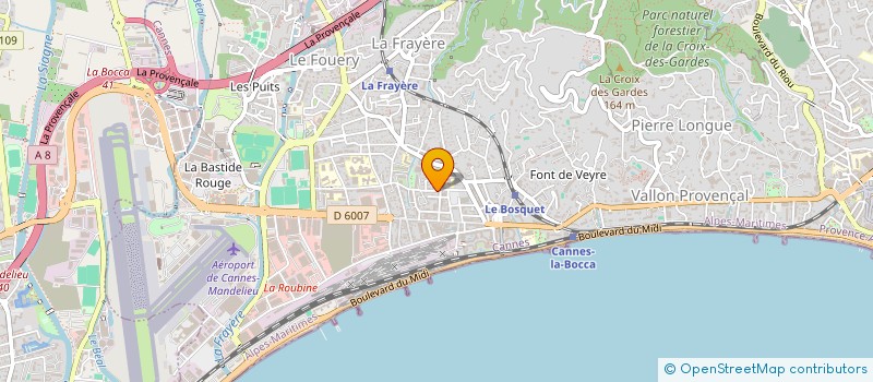 localisation de l'entreprise MONSIEUR DUMITRU MIRZA à CANNES