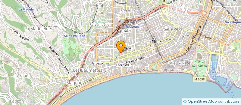localisation de l'entreprise MONSIEUR DUMITRU MURARU à NICE