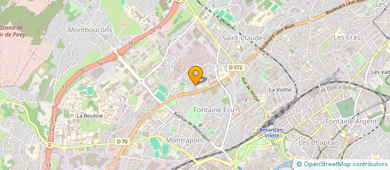 localisation de l'entreprise MONSIEUR DUMITRU MURSA  BESANCON