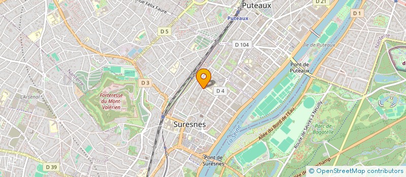 localisation de l'entreprise MONSIEUR DUMITRU OROS à SURESNES