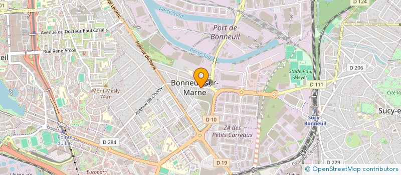 localisation de l'entreprise MONSIEUR DUMITRU PATRA  LIMEIL-BREVANNES