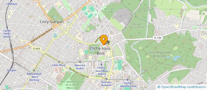 localisation de l'entreprise MONSIEUR DUMITRU ROTARU à CLICHY-SOUS-BOIS