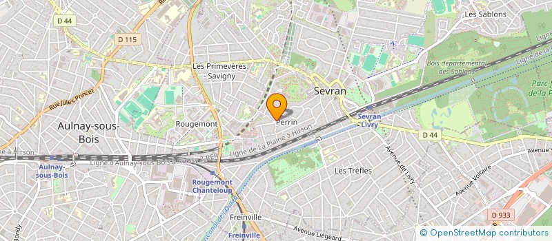 localisation de l'entreprise MONSIEUR DUMITRU SCUTARU à SEVRAN
