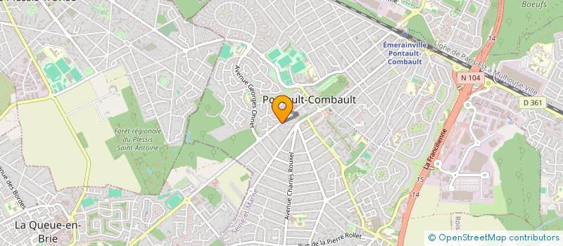 localisation de l'entreprise MONSIEUR DUMITRU SOLOVANIUC à PONTAULT-COMBAULT