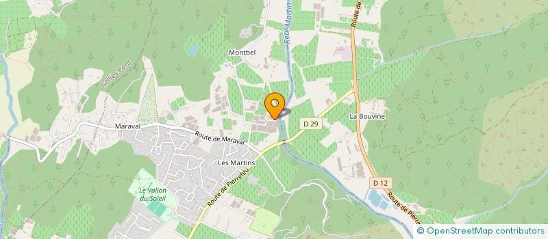 localisation de l'entreprise MONSIEUR DUMITRU SPIVACENCU  LA CRAU