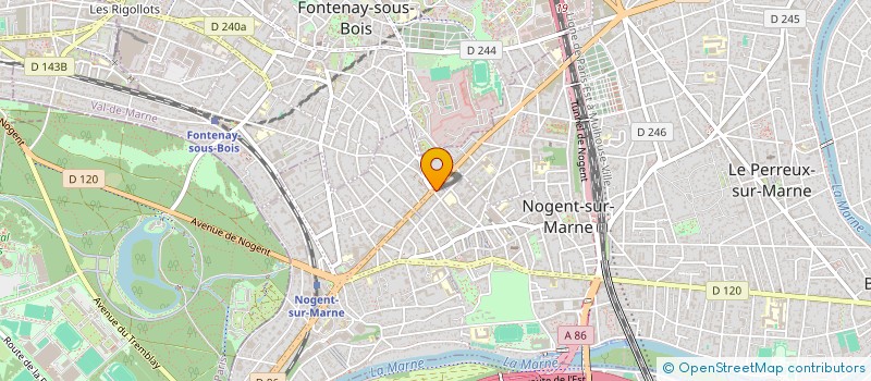 localisation de l'entreprise MONSIEUR DUMITRU STURZ à NOGENT-SUR-MARNE