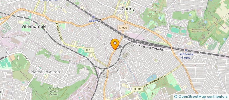 localisation de l'entreprise MONSIEUR DUMITRU TORZ  GAGNY