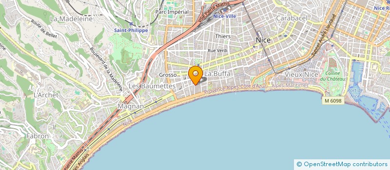 localisation de l'entreprise MONSIEUR DUMITRU VARZARI à NICE
