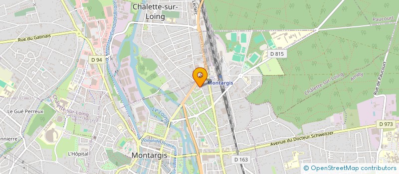 localisation de l'entreprise MONSIEUR DUNCAN COLLET à MONTARGIS