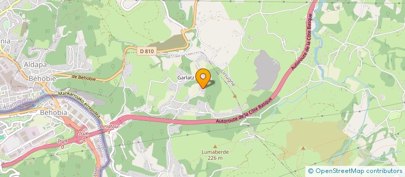 localisation de l'entreprise MONSIEUR DUNCAN DILLY  BIRIATOU