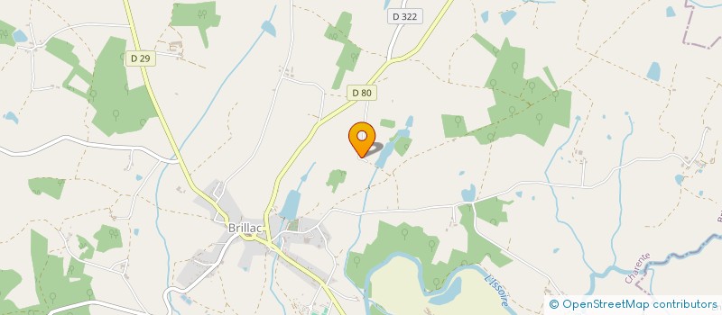 localisation de l'entreprise MONSIEUR DUNCAN HILLS  BRILLAC