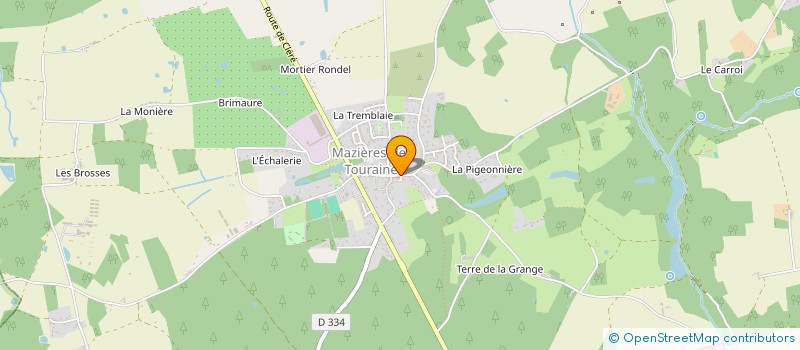 localisation de l'entreprise MONSIEUR DUNCAN HUMBLOT  MAZIERES-DE-TOURAINE