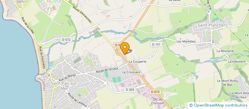 localisation de l'entreprise MONSIEUR DUNCAN LANNEZ  SAINT-PAIR-SUR-MER