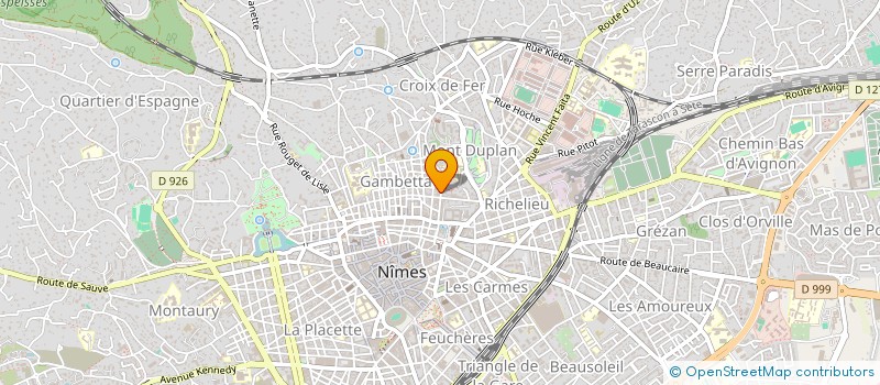 localisation de l'entreprise MONSIEUR DUNCAN MACLACHLAN  NIMES