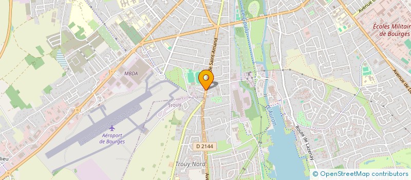 localisation de l'entreprise MONSIEUR DUNCAN RICHARD  BOURGES