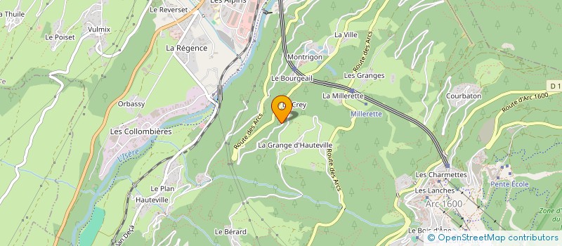 localisation de l'entreprise MONSIEUR DUNCAN ROGER MOFFAT  MONTVALEZAN