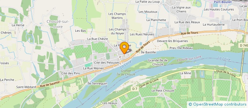 localisation de l'entreprise MONSIEUR DUNCAN SAVOYE  CHOUZE-SUR-LOIRE