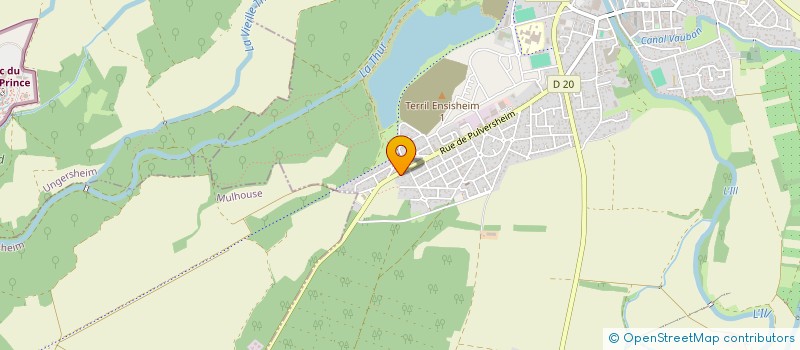 localisation de l'entreprise MONSIEUR DUNCAN UTTARD  ENSISHEIM