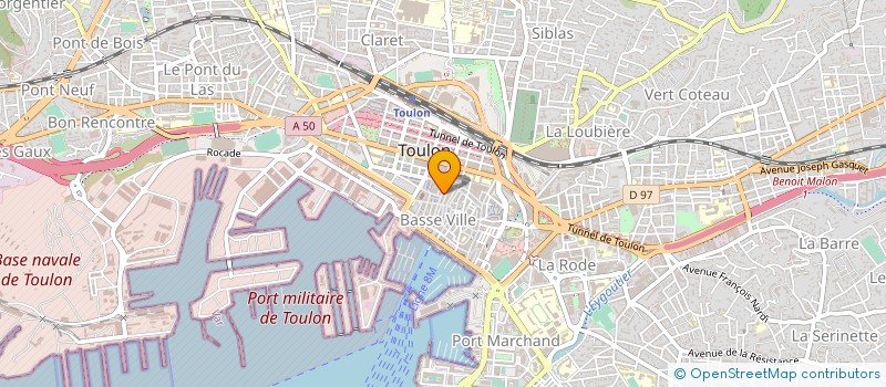 localisation de l'entreprise MONSIEUR DUONG TOMEI à TOULON