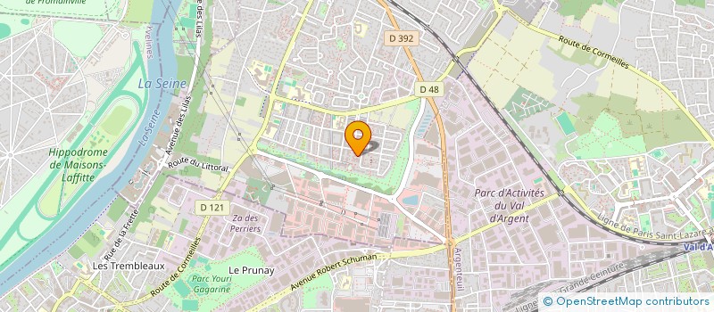 localisation de l'entreprise MONSIEUR DUOWARA TOMCON  CORMEILLES-EN-PARISIS