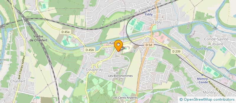 localisation de l'entreprise MONSIEUR DURAIRAJ RAMALINGAM  COUPVRAY