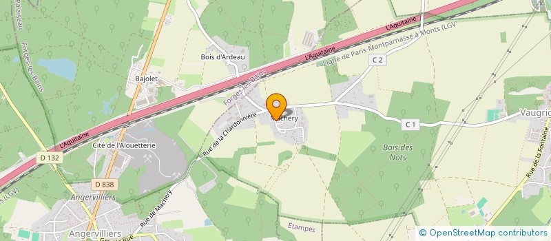 localisation de l'entreprise MONSIEUR DURALI ZORLU  VAUGRIGNEUSE