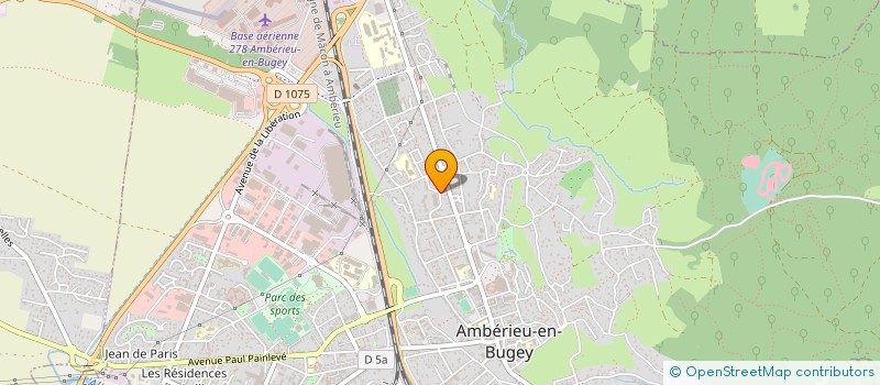 localisation de l'entreprise MONSIEUR DURAN KILIC  AMBERIEU-EN-BUGEY