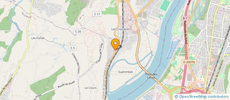 localisation de l'entreprise MONSIEUR DURDU ASLAN  SOYONS