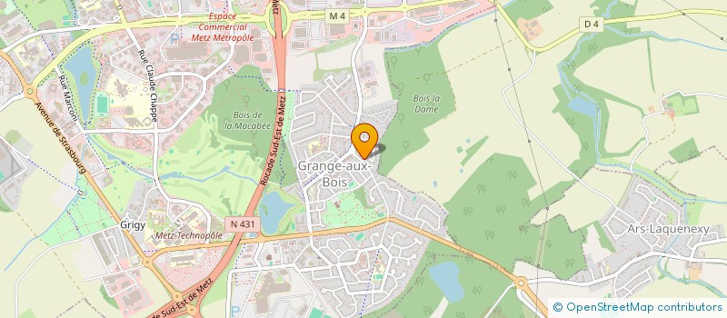 localisation de l'entreprise MONSIEUR DURIM SADIKU  METZ