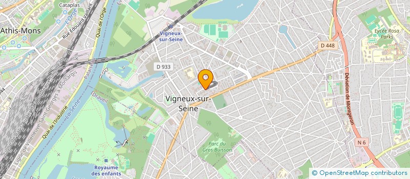 localisation de l'entreprise MONSIEUR DURLIN MAMPIHEVETSE à VIGNEUX-SUR-SEINE