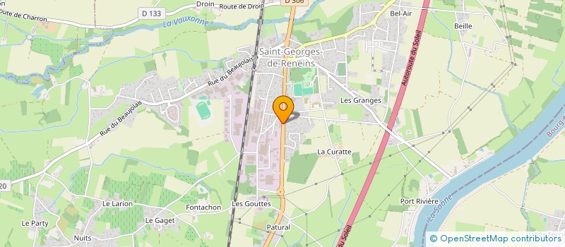 localisation de l'entreprise MONSIEUR DURMUS KOZAN  SAINT-GEORGES-DE-RENEINS